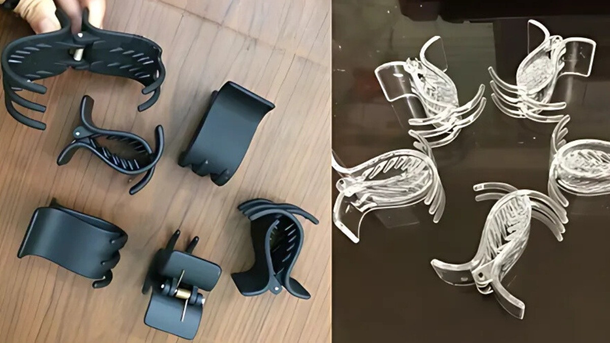 Bộ sưu tập kẹp tóc càng cua 3 răng màu sắc và kiểu dáng cơ bản
