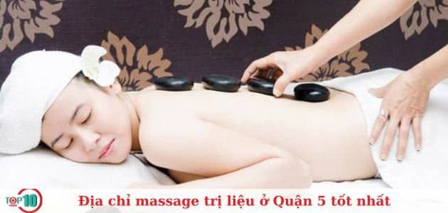 Góc thư giãn và trị liệu tại Been Spa Quận 5