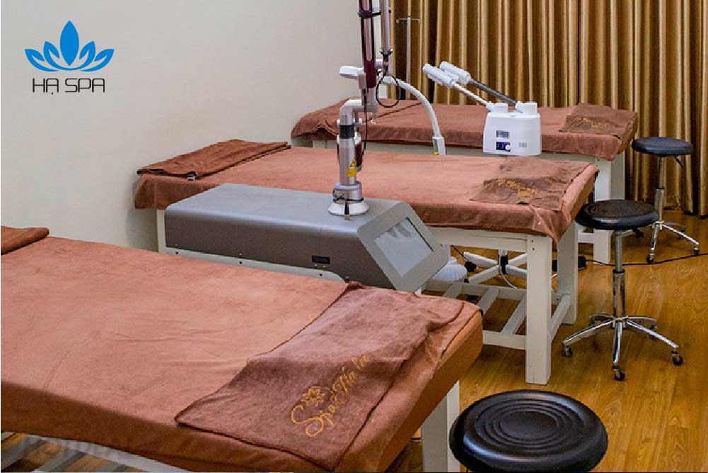 Hình ảnh minh họa không gian một spa massage, gợi ý sự yên bình và chăm sóc