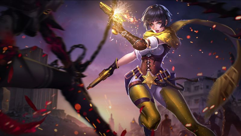 Hình ảnh quân cờ Violet sau điều chỉnh trong chế độ Cờ Liên Quân