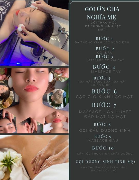 Không gian đón tiếp khách hàng tại OV Spa Bình Dương