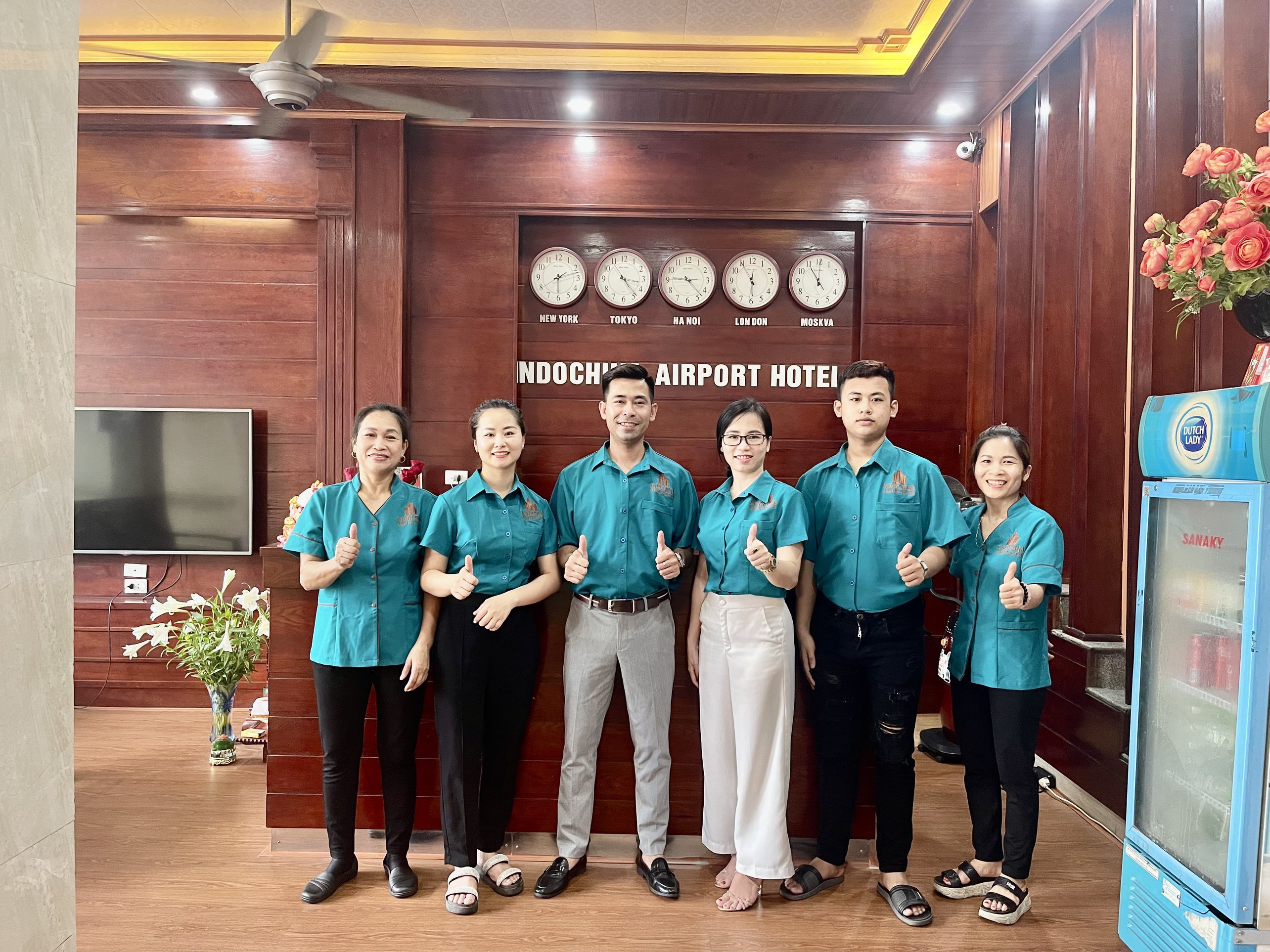 Không gian sảnh chờ khách sạn hiện đại tại Sóc Sơn