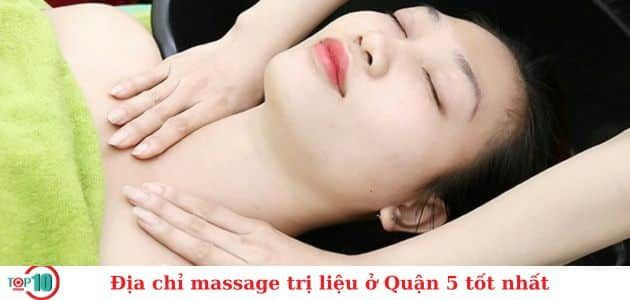 Không gian spa ấm cúng và hiện đại tại Massage Tâm An Quận 5