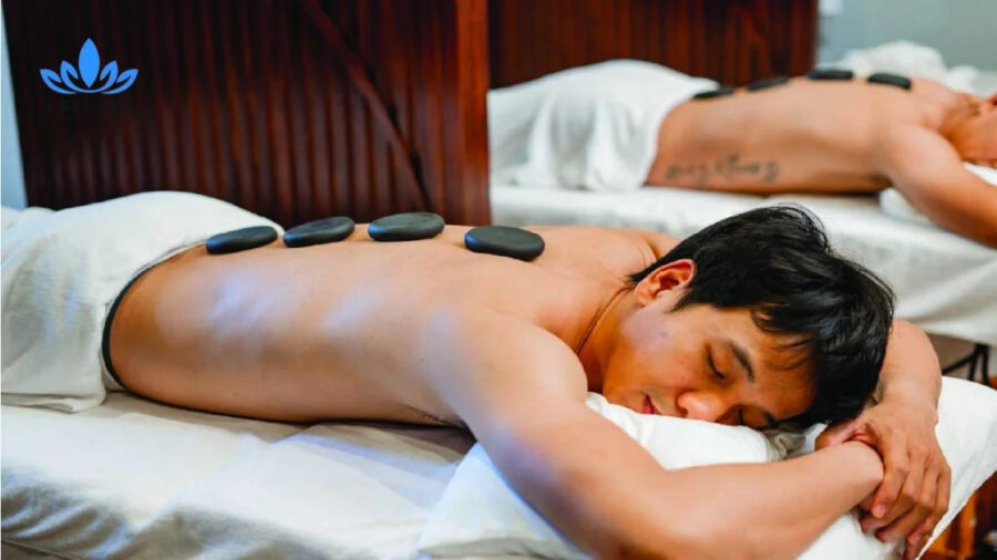 Không gian thư giãn tại spa ở Sapa với liệu pháp massage