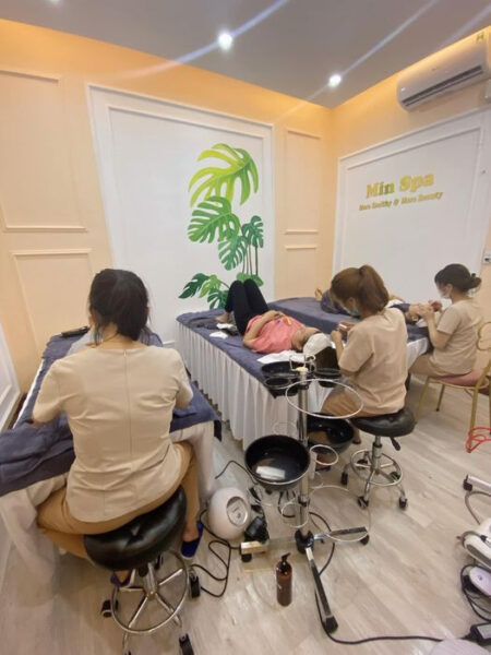 Không gian trị liệu tại Min Spa Bắc Ninh