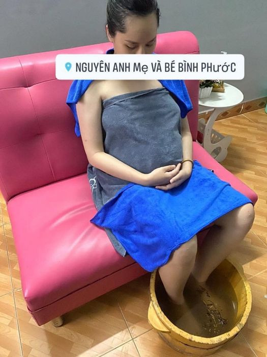 Không gian yên tĩnh của phòng massage bầu tại Nguyên Anh Spa