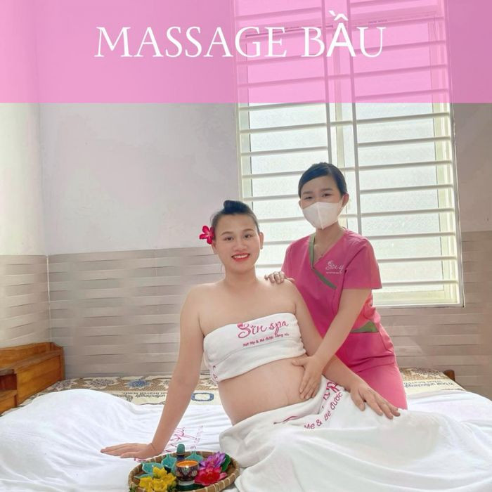 Khu vực ngâm chân thảo dược thư giãn tại Sin Spa Bình Phước