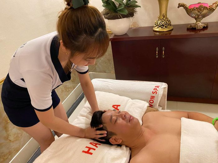 Khu vực xông hơi đa dạng tại Hawon Spa Land - Family Cần Thơ