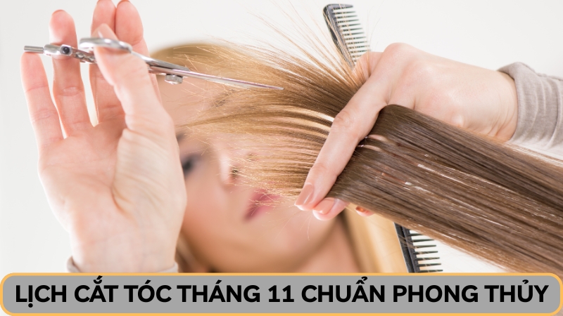 Chọn Lựa Lịch Cắt Tóc Tháng 11 Năm 2025 Chuẩn Phong Thủy