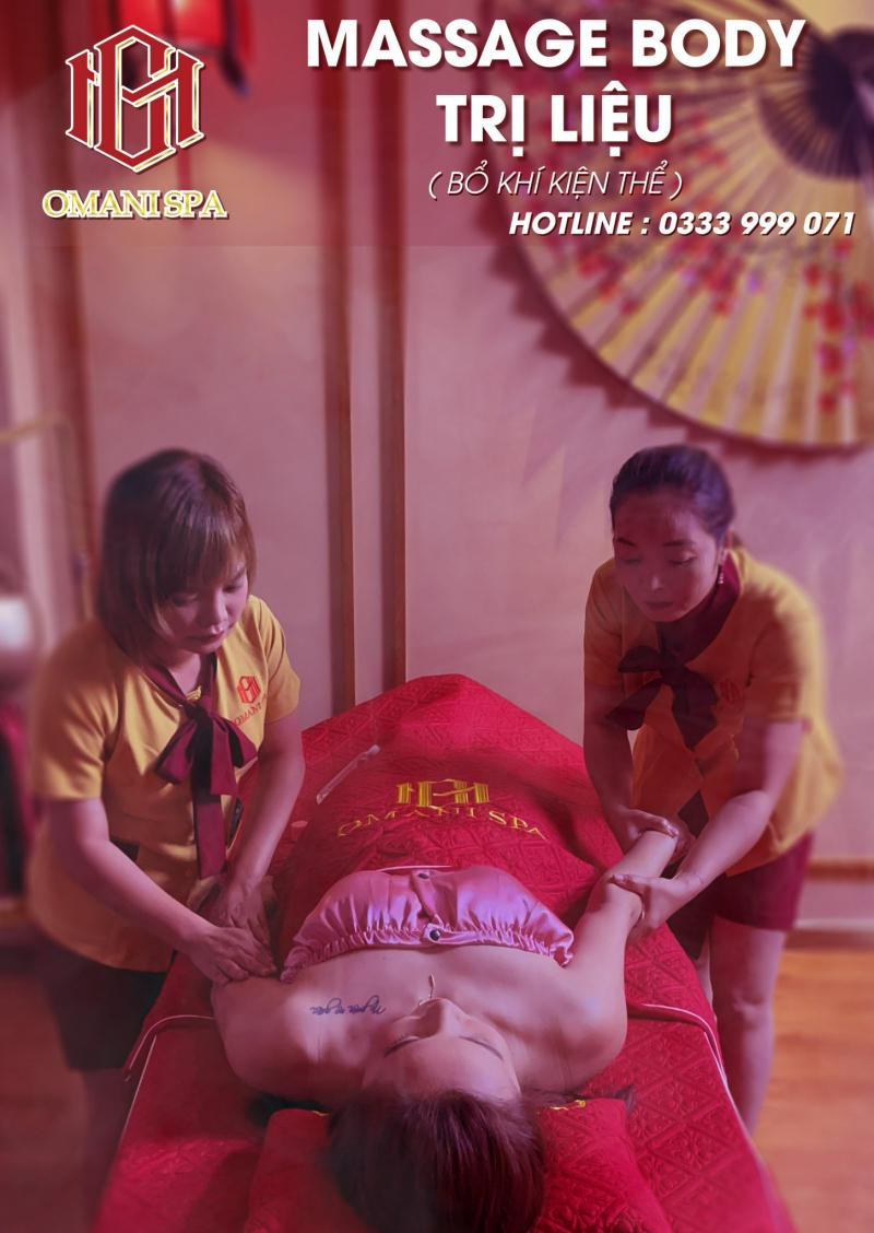 Liệu pháp thông kinh lạc tại Omani Spa
