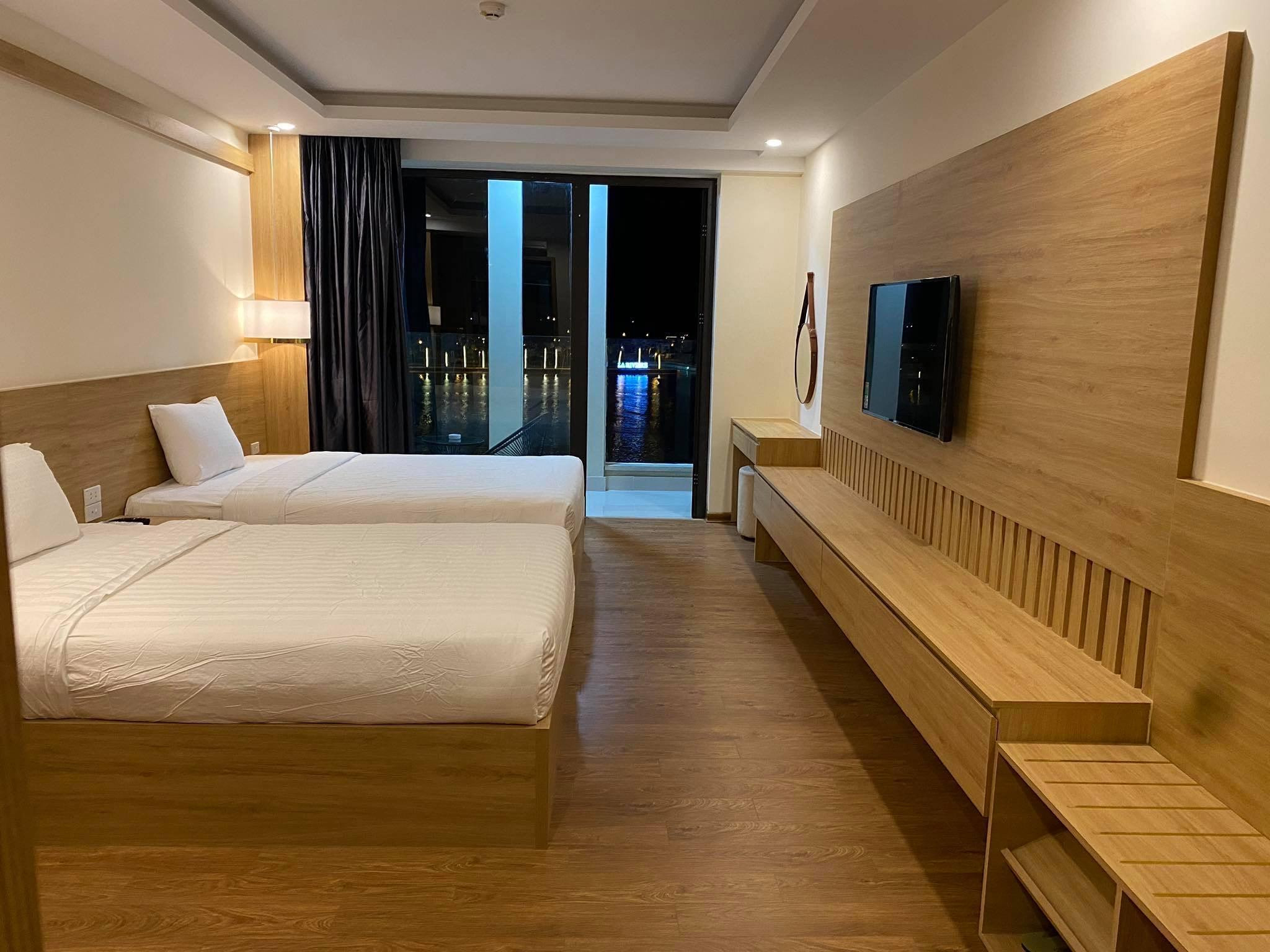 Một góc khách sạn Luxe ở Quảng Bình, nơi du khách có thể tìm thấy massage