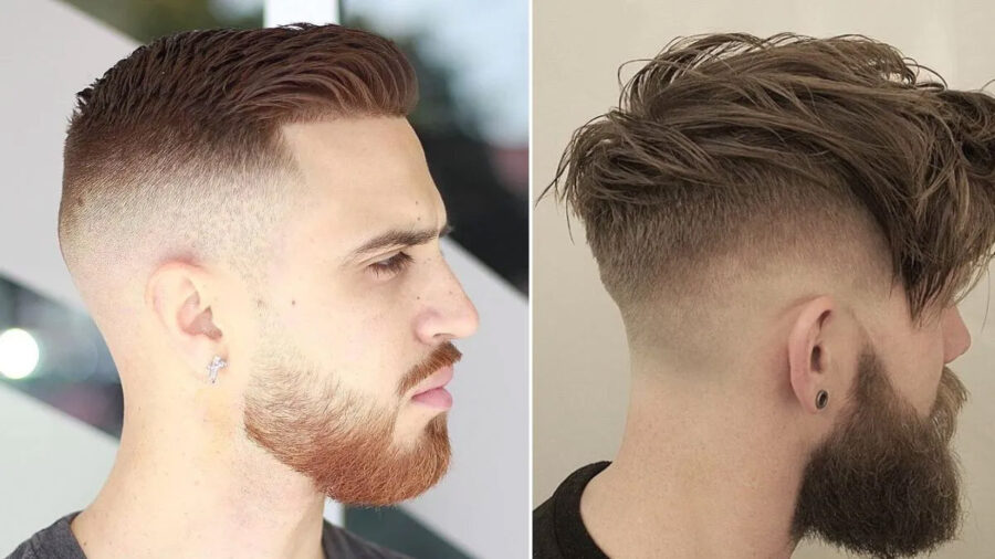 Nam giới với kiểu tóc undercut truyền thống gọn gàng