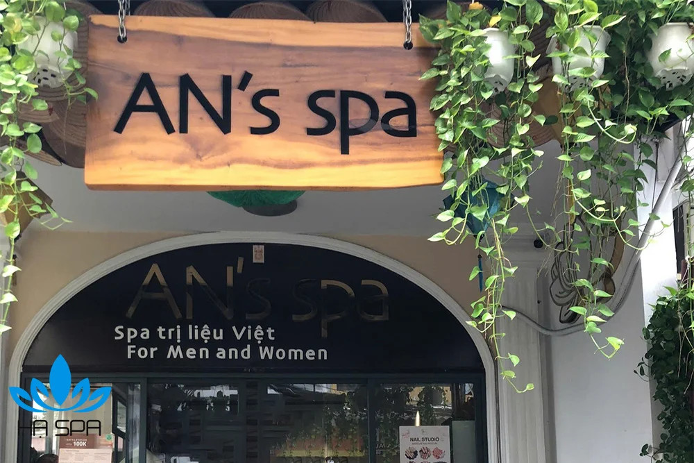 Nội thất spa ấm cúng