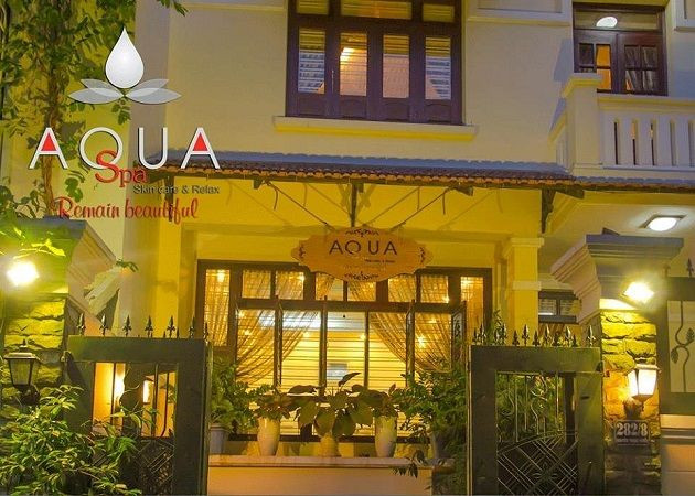 Phòng massage body tinh dầu tại Aqua Spa TPHCM