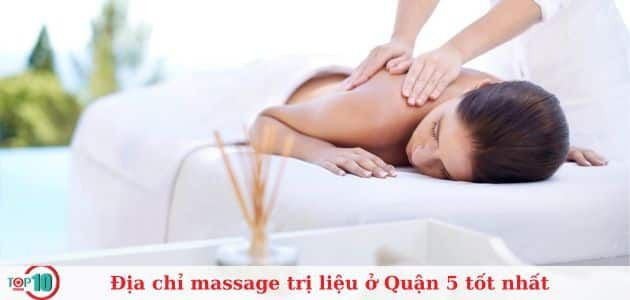 Phòng massage đơn giản và sạch sẽ tại Massage Khiếm Thị 97G Quận 5