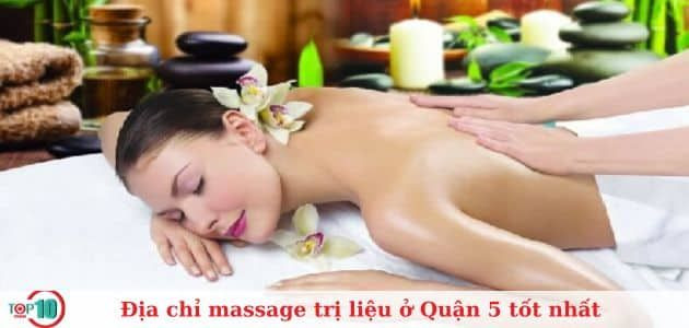 Phòng trị liệu ấm cúng và riêng tư tại Thiên An Quận 5