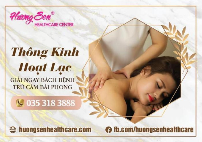 Phòng trị liệu chuyên nghiệp tại Hương Sen Healthcare Center