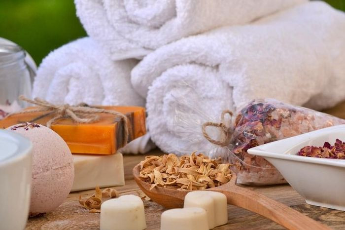Phòng trị liệu tại Mộc Spa với nội thất gỗ ấm cúng