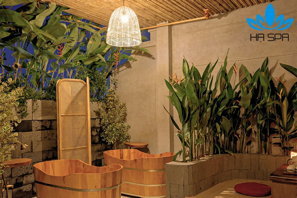 Phòng xông hơi hoặc trị liệu nhiệt tại spa