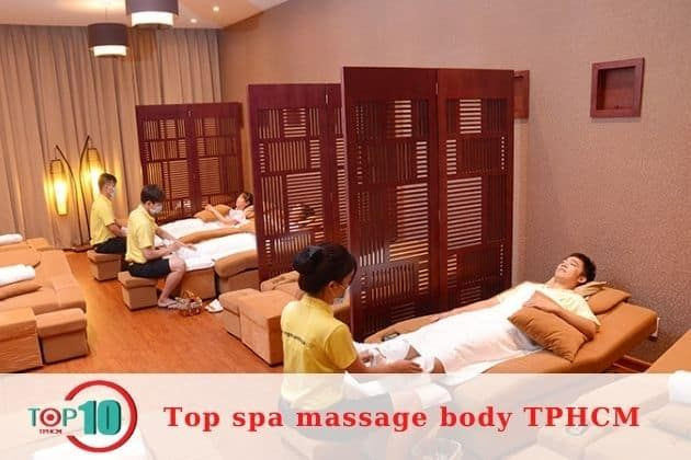 Phòng xông hơi lá cây tại Ngọc Anh Spa TPHCM