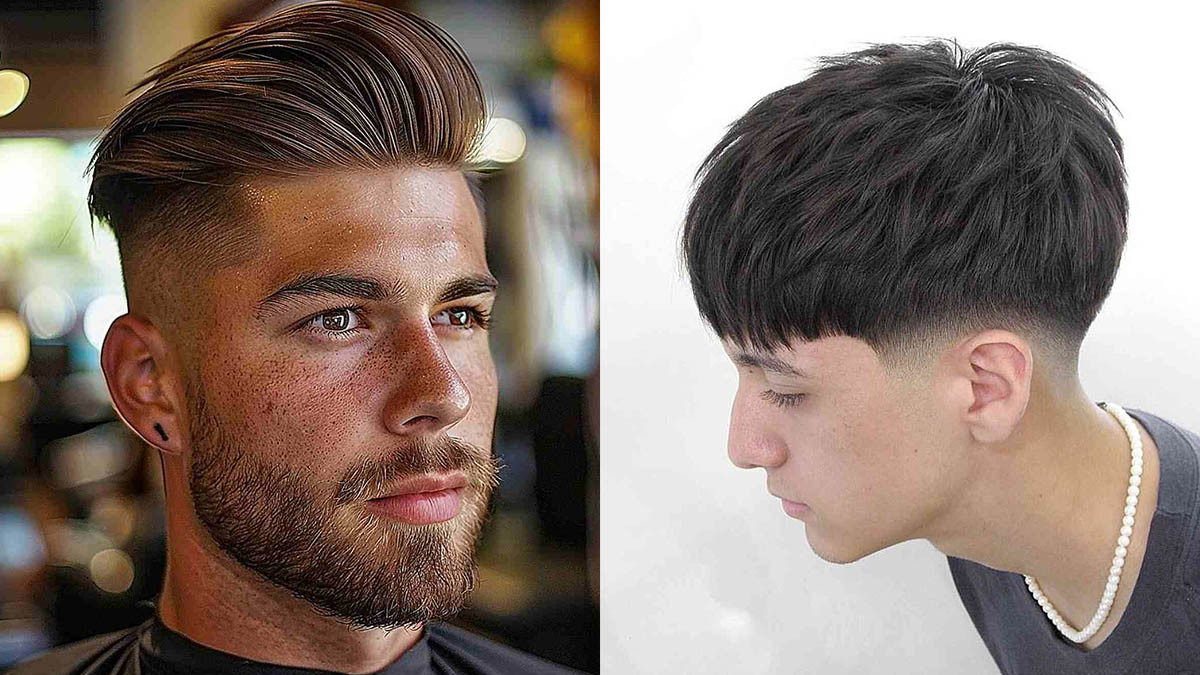 So sánh kiểu tóc undercut và fade cho nam giới