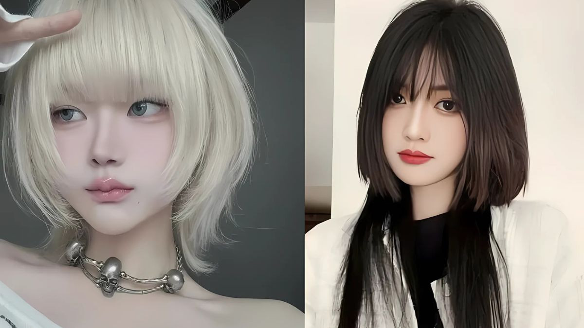Sự kết hợp độc đáo giữa tóc sứa và phong cách Hime Cut