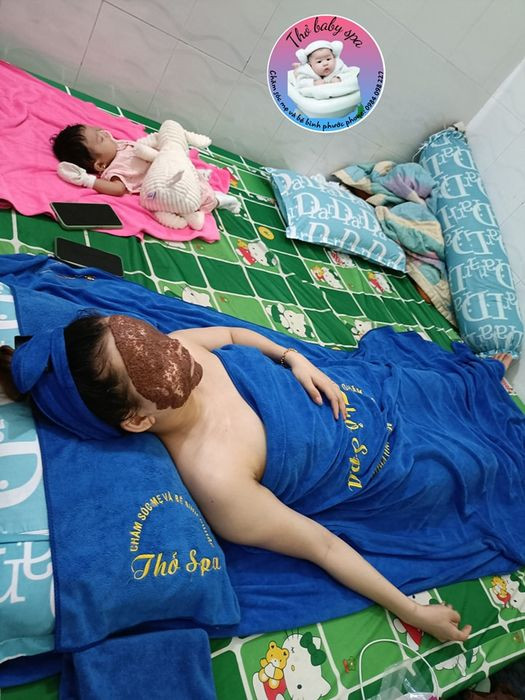 Thiết bị hiện đại hỗ trợ liệu pháp massage bầu ở Thỏ Baby Spa