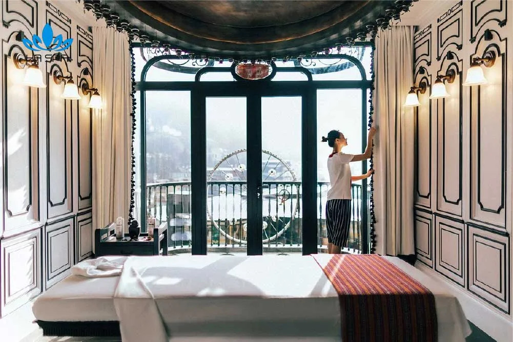 Thiết kế hiện đại tại Nuages Spa Sapa
