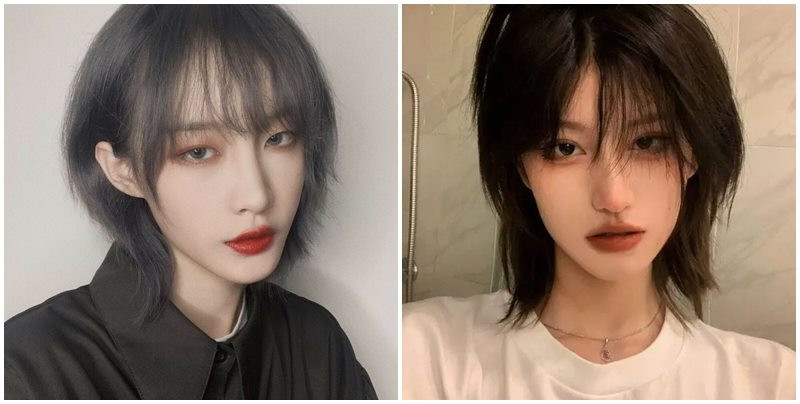 Tóc **tomboy layer** kiểu Hàn Quốc ưu tiên cách tỉa lớp tóc