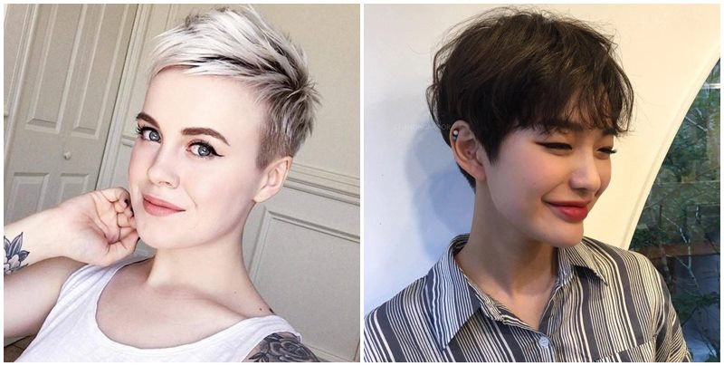 Tóc **tomboy layer** undercut gây ấn tượng với phong cách kiểu quý cô hiện đại