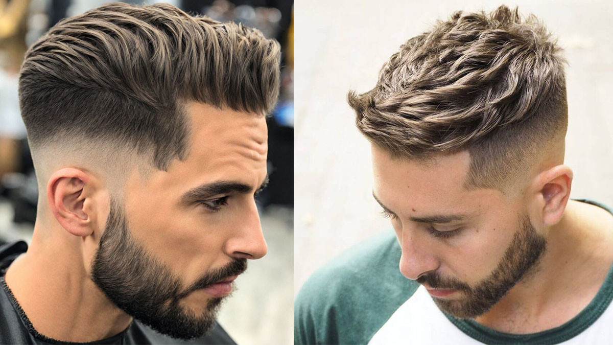 Tóc undercut đan xen với các lọn tóc được tạo kiểu phức tạp
