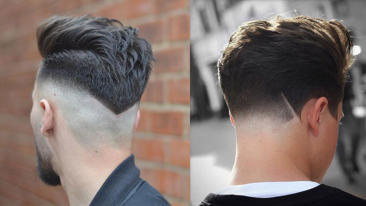 Tóc undercut nam kết hợp bấm gáy tạo điểm nhấn