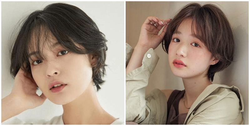 Tomboy layer Nhật lại phù hợp cho các cô nàng có gương mặt vuông hoặc hơi tròn 1 chút