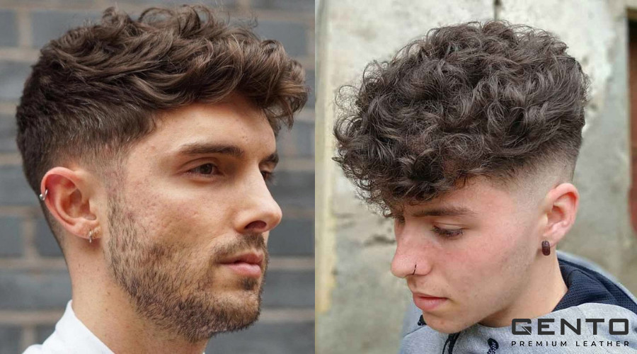 Undercut uốn xoăn, một lựa chọn phong cách cho kiểu tóc đi đám cưới cho nam
