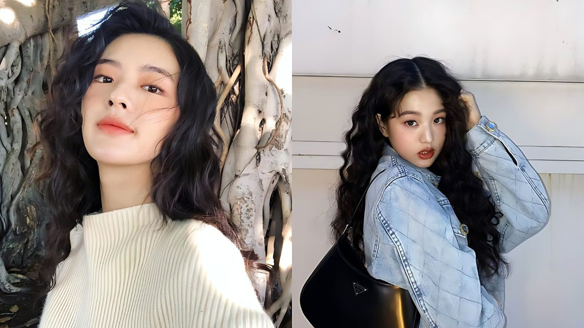 Xoăn mì tôm với mái dài