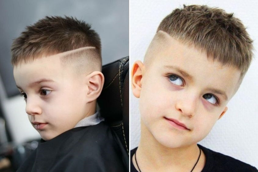 Kiểu tóc mohican cá tính cho bé trai 7 tuổi