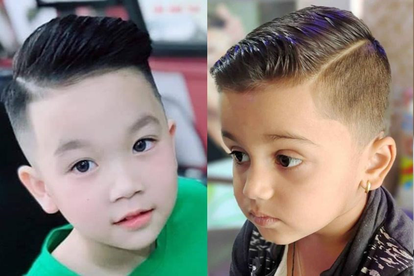 Kiểu tóc undercut cực ngầu cho bé trai 7 tuổi