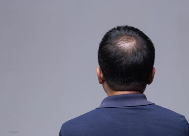 Bệnh lý cũng là nguyên nhân khiến tóc nam rụng nhiều
