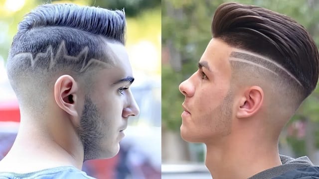 Mẫu tóc kẻ 2 vạch ngày càng được nam giới yêu thích