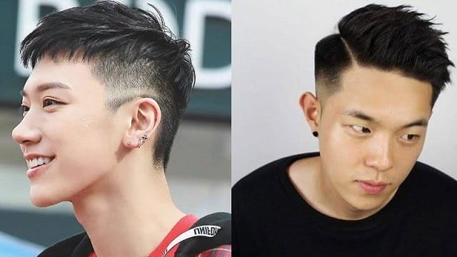 Tóc mái chéo nam undercut mang đến vẻ đẹp nam tính