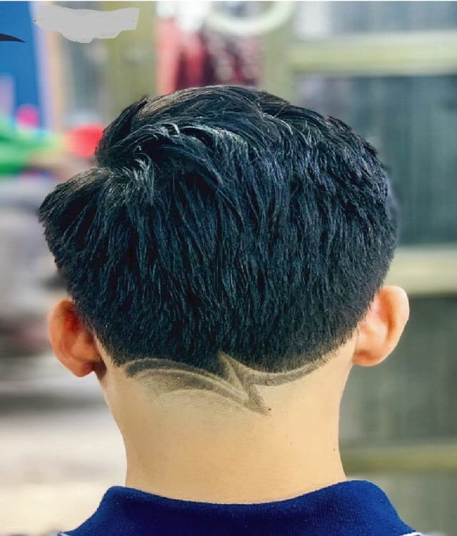 Kiểu tóc hình chữ Z cách điệu