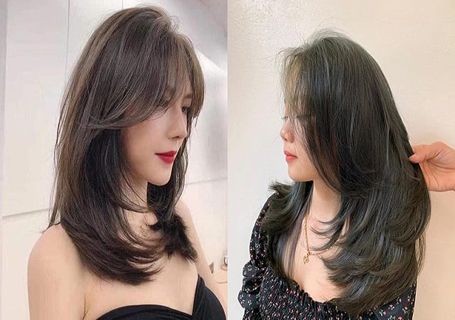 Tóc layer bung tỉa cao tầng