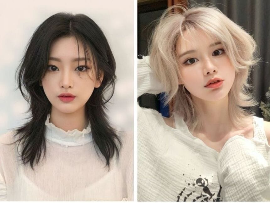 Giữ trọn chất ngầu của mullet nhưng thêm phần thu hút với đuôi tóc dài qua vai  