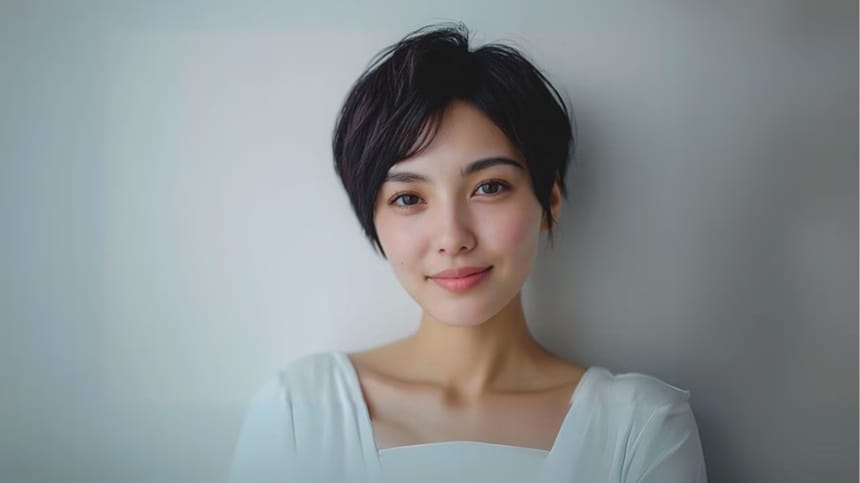 Kiểu tóc Pixie cá tính tập trung tạo độ phồng trên đỉnh