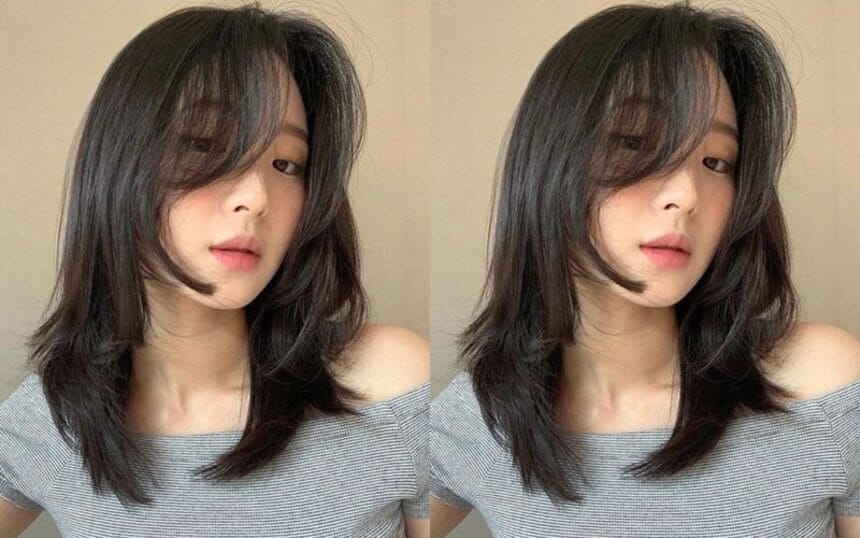 Kiểu tóc Wolfcut hai mái tạo ấn tượng mạnh mẽ.