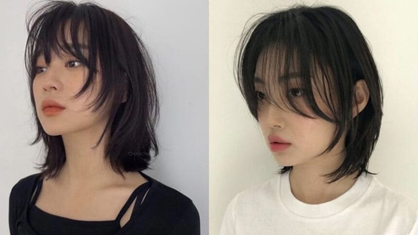 Tóc bob xoăn làm mềm khuôn mặt góc cạnh