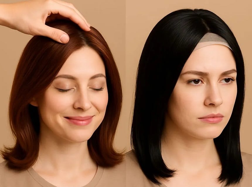 Chất liệu cũng là yếu tố quyết định lớn đến giá cả tóc giả