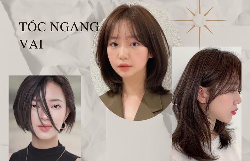 Tham khảo một số mẫu tóc ngắn ngang vai nữ đẹp