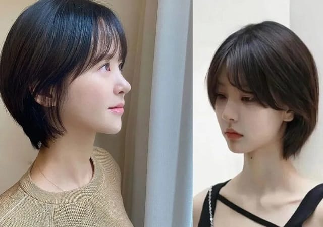 Tóc Mullet layer bob trẻ trung, năng động