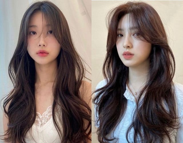 Tóc Mullet layer uốn lọn to quyến rũ